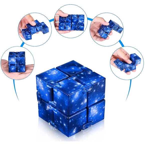 Infinity Cube Fidget Toys For Kids Assorted - Picture 3 of 5
